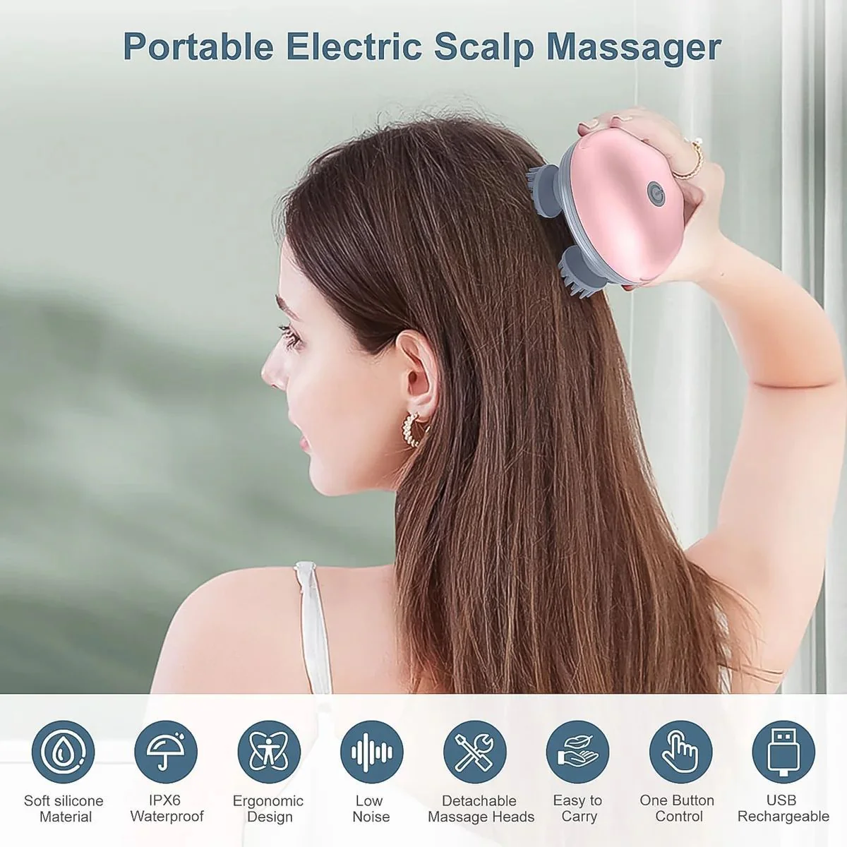 Smart Electric Scalp Massager 2